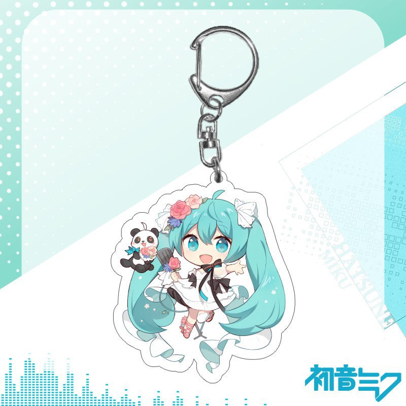 Miku keychains
