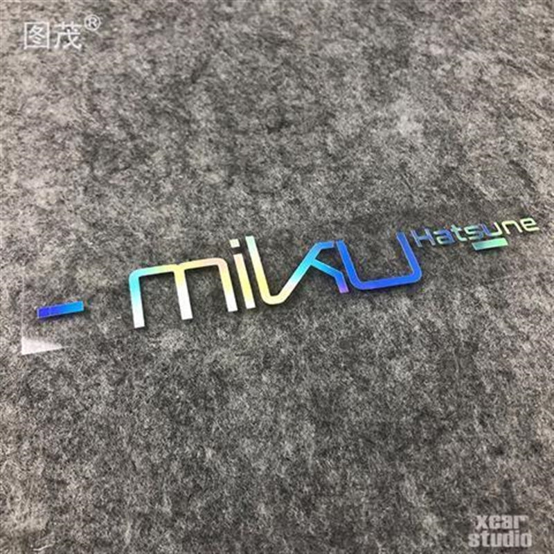 Miku`sign Sticker