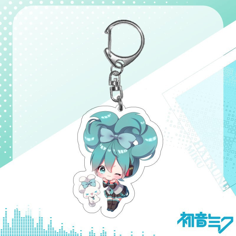 Miku keychains