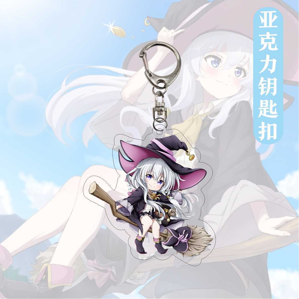 Wandering Witch: The Journey of Elaina Peripheral,Elaina  keychains