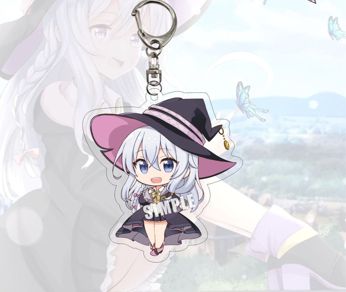Wandering Witch: The Journey of Elaina Peripheral,Elaina  keychains