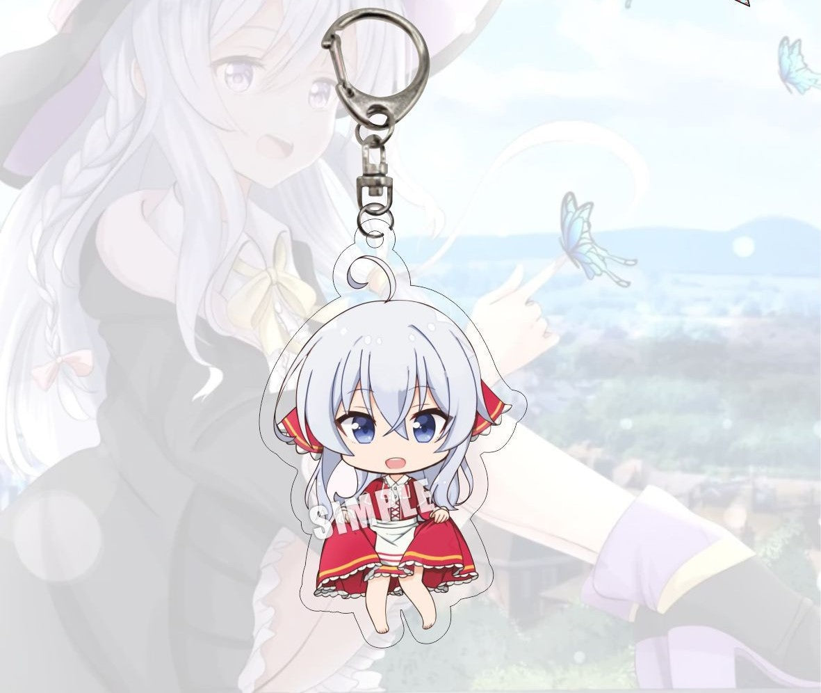 Wandering Witch: The Journey of Elaina Peripheral,Elaina  keychains