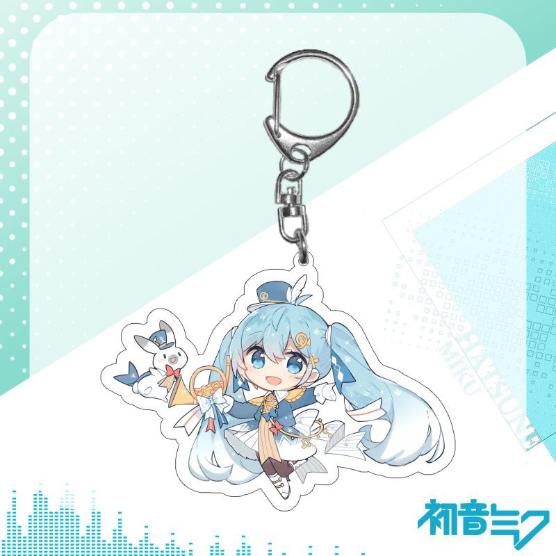 Miku keychains