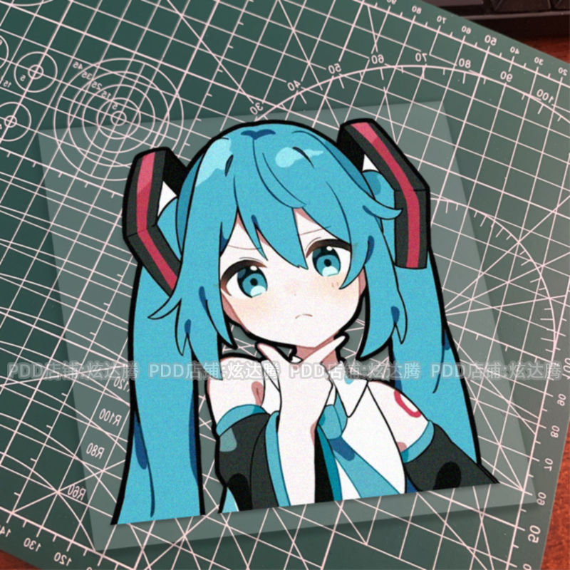 MIKU Hatsune Miku car sticker