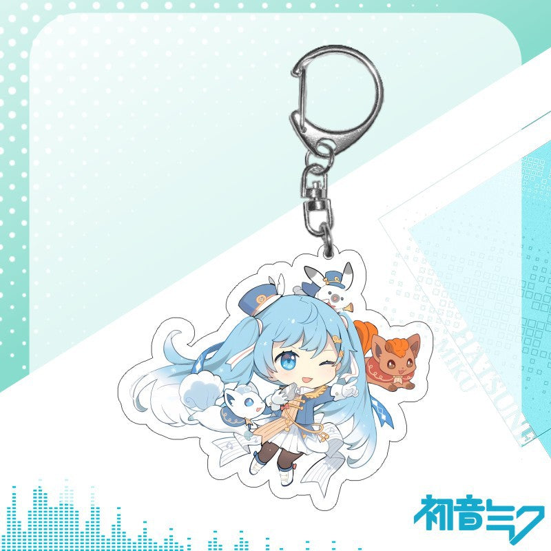 Miku keychains