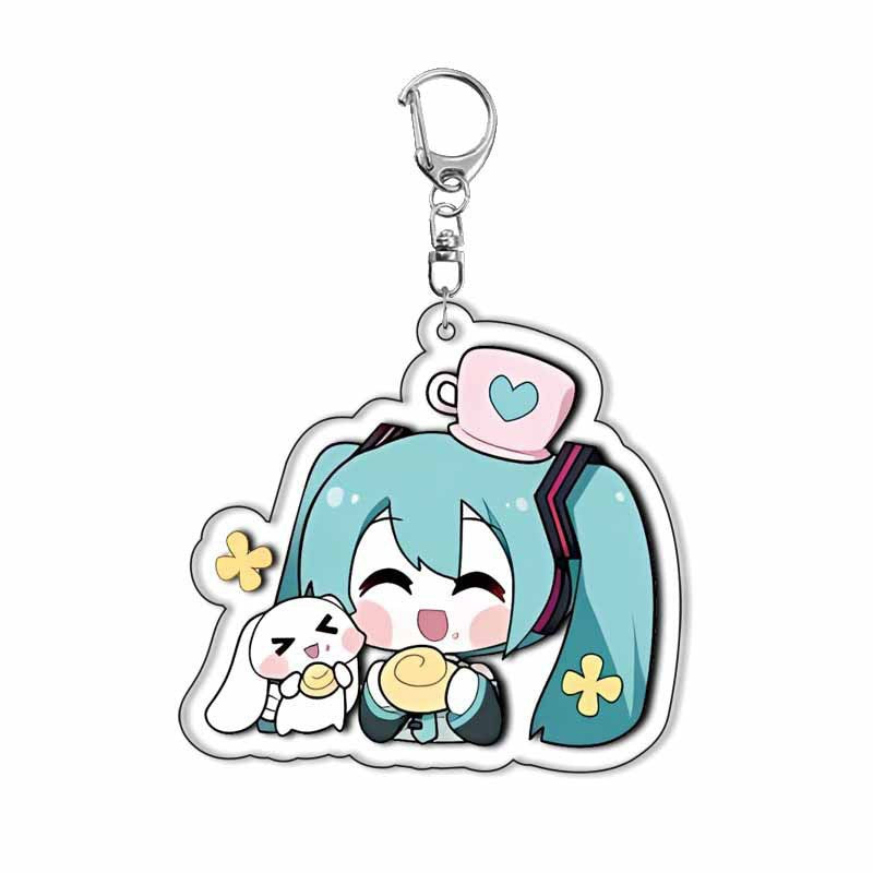 Miku cute keychain