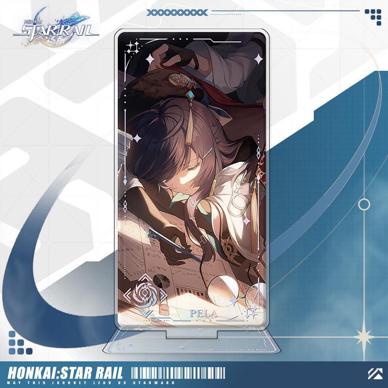 Honkai Star rail light cones standing sign, Firefly, Robin, Acheron