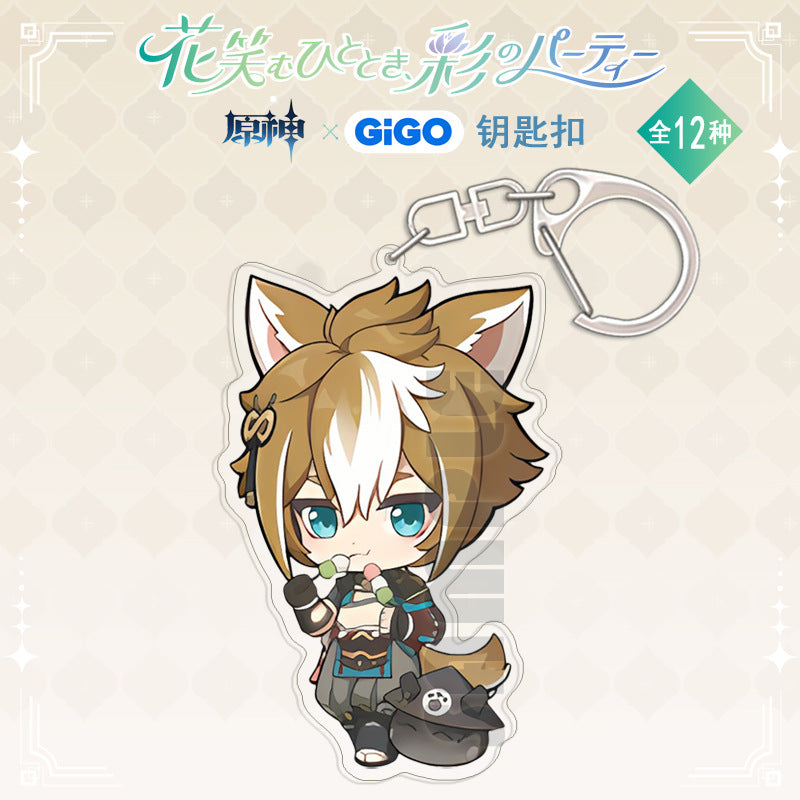 Genshin Impact Slime style Keychain, Yoimiya