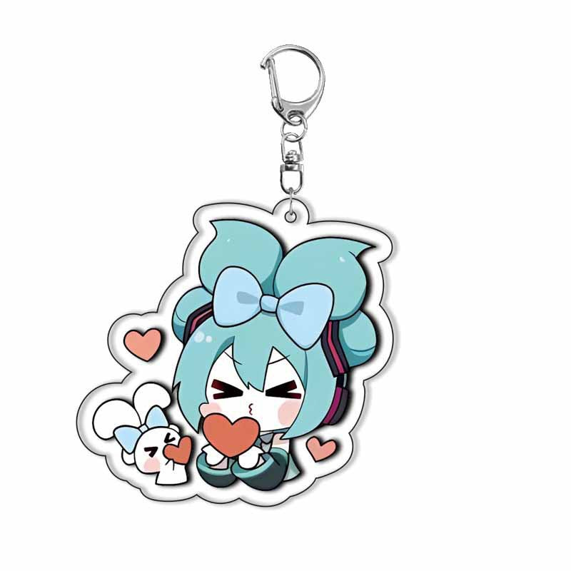 Miku cute keychain