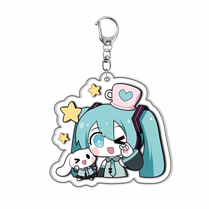 Miku cute keychain