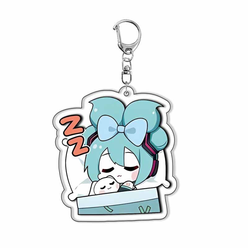 Miku cute keychain