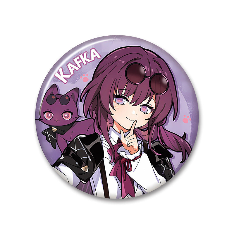 Honkai Star rail cat standing sign, cat, Blade, Sliver Wolf,Luocha