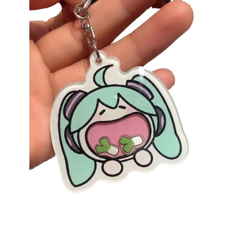 Miku Keychians cute