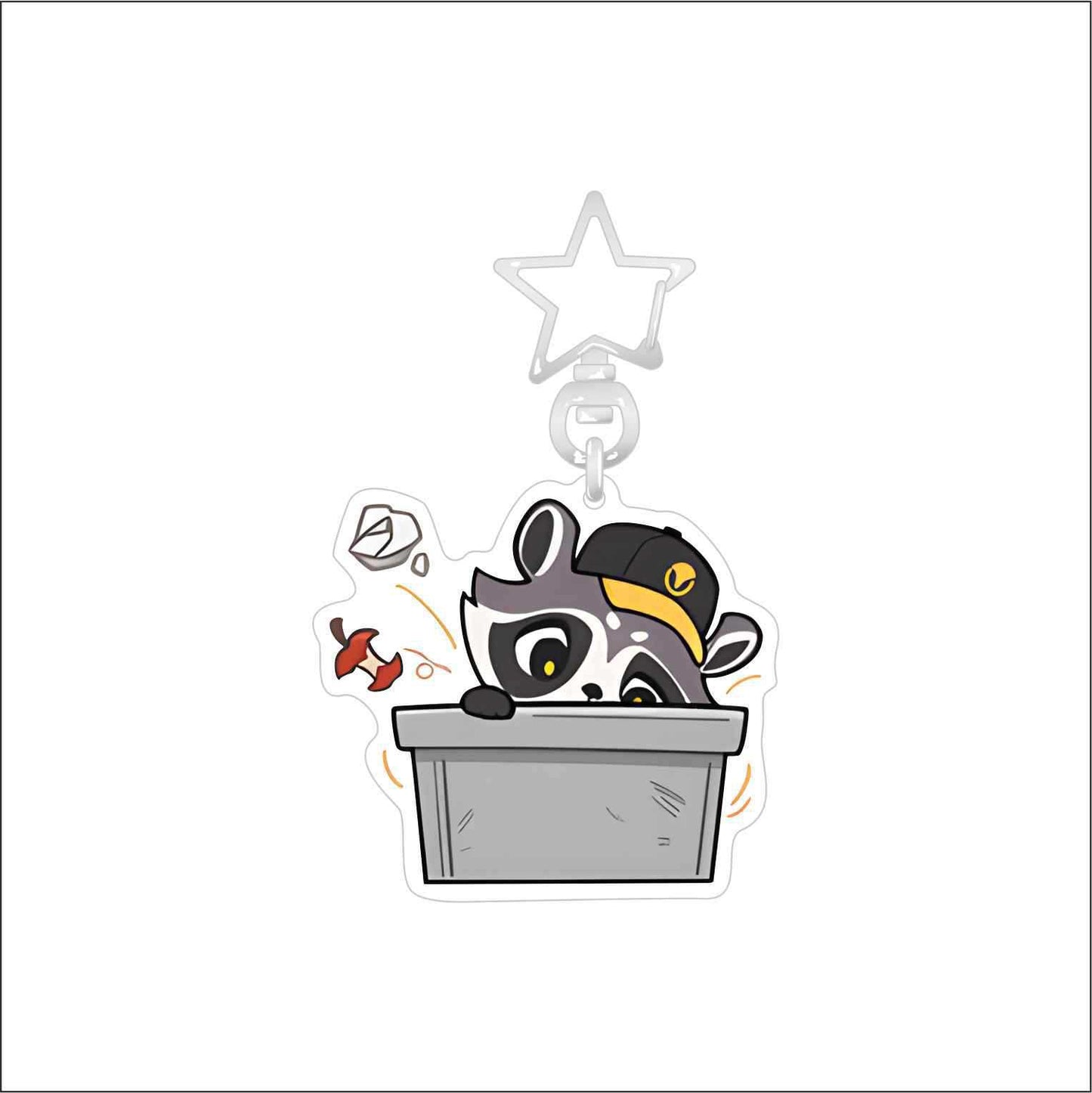 Honkai Star rail keychain CUTE ROBIN AND Boothill