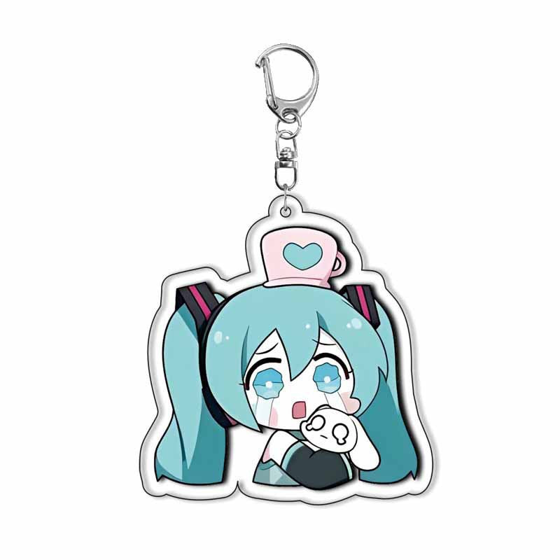 Miku cute keychain