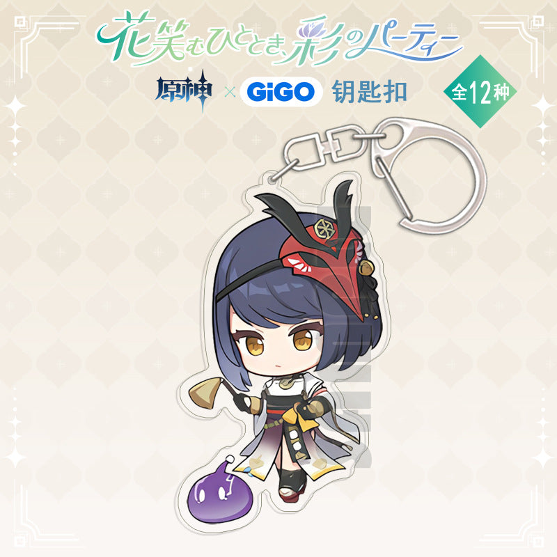 Genshin Impact Slime style Keychain, Yoimiya