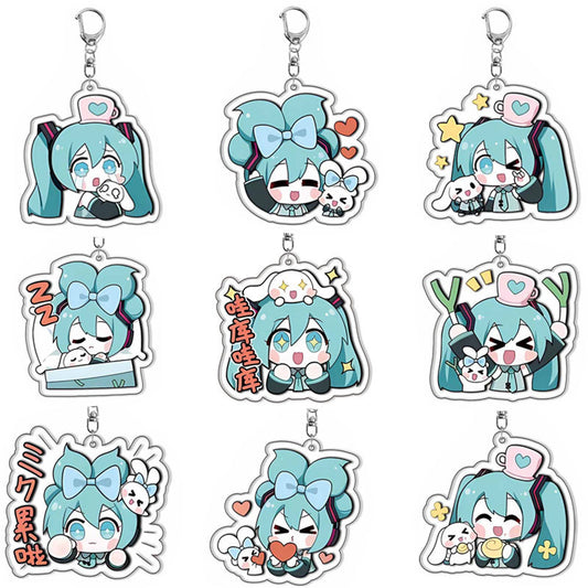 Miku cute keychain