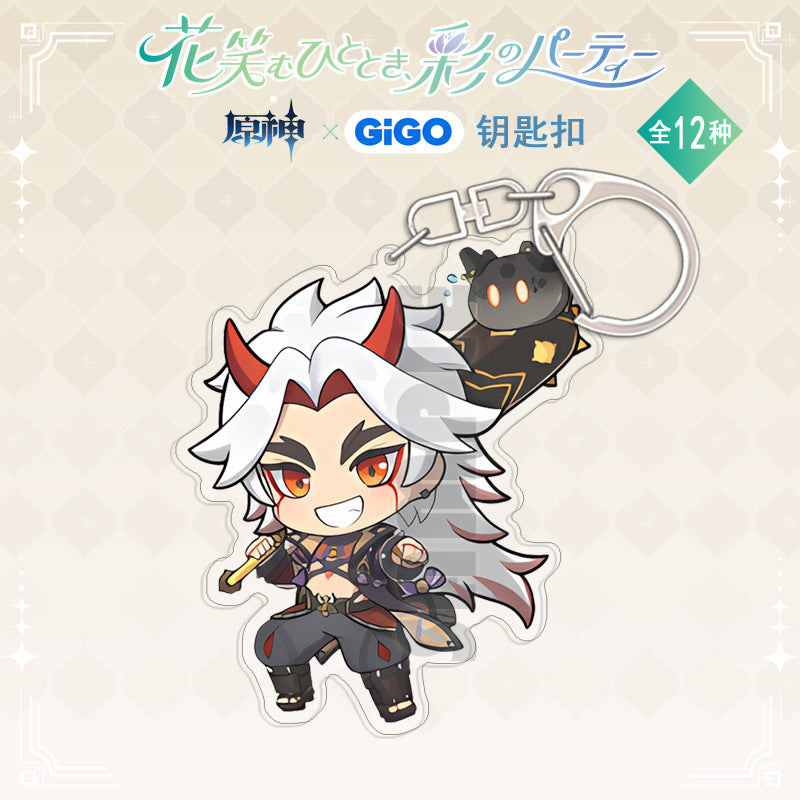 Genshin Impact Slime style Keychain, Yoimiya