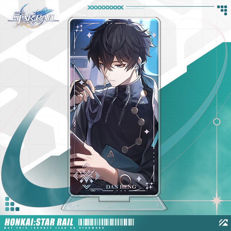 Honkai Star rail light cones standing sign, Firefly, Robin, Acheron