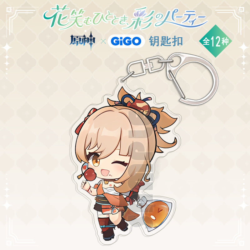 Genshin Impact Slime style Keychain, Yoimiya