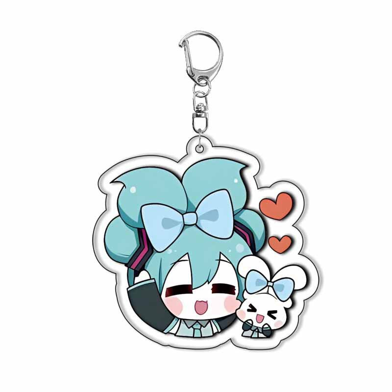 Miku cute keychain