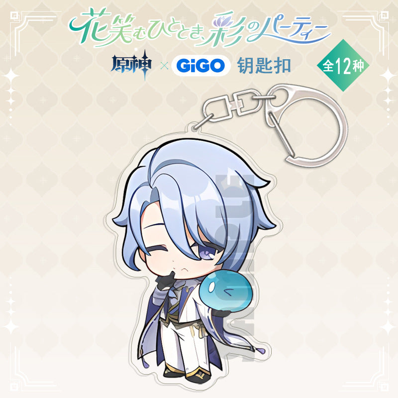 Genshin Impact Slime style Keychain, Yoimiya