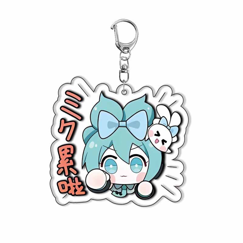 Miku cute keychain