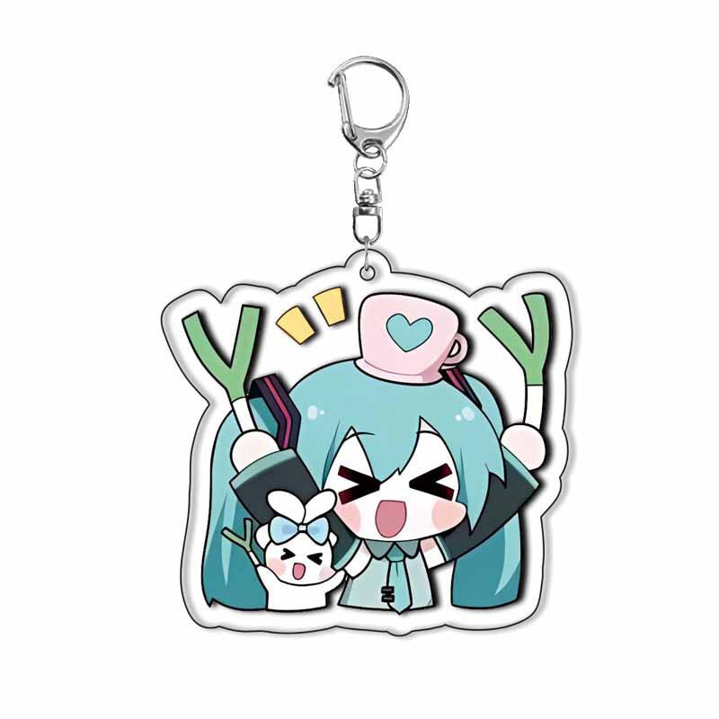 Miku cute keychain