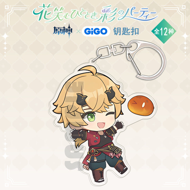 Genshin Impact Slime style Keychain, Yoimiya