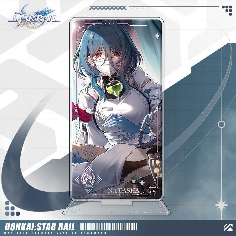 Honkai Star rail light cones standing sign, Firefly, Robin, Acheron