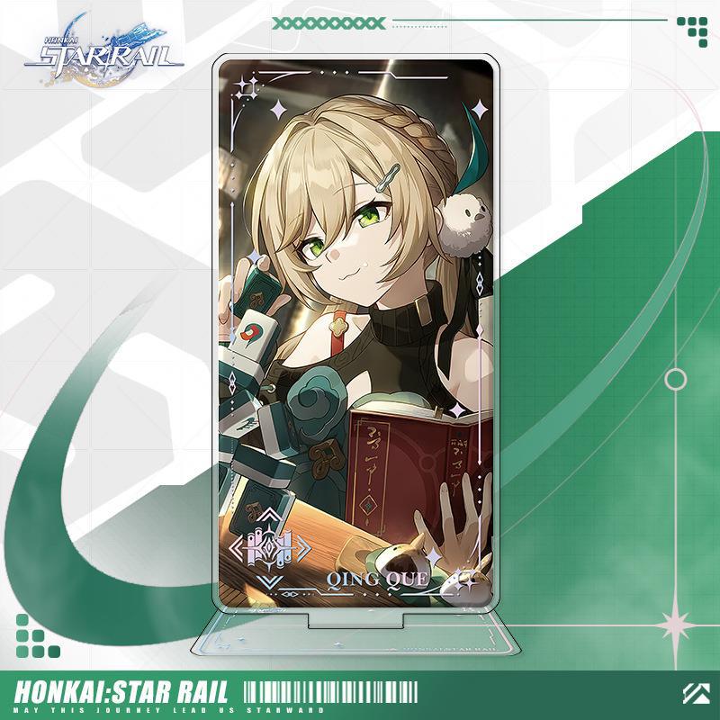 Honkai Star rail light cones standing sign, Firefly, Robin, Acheron