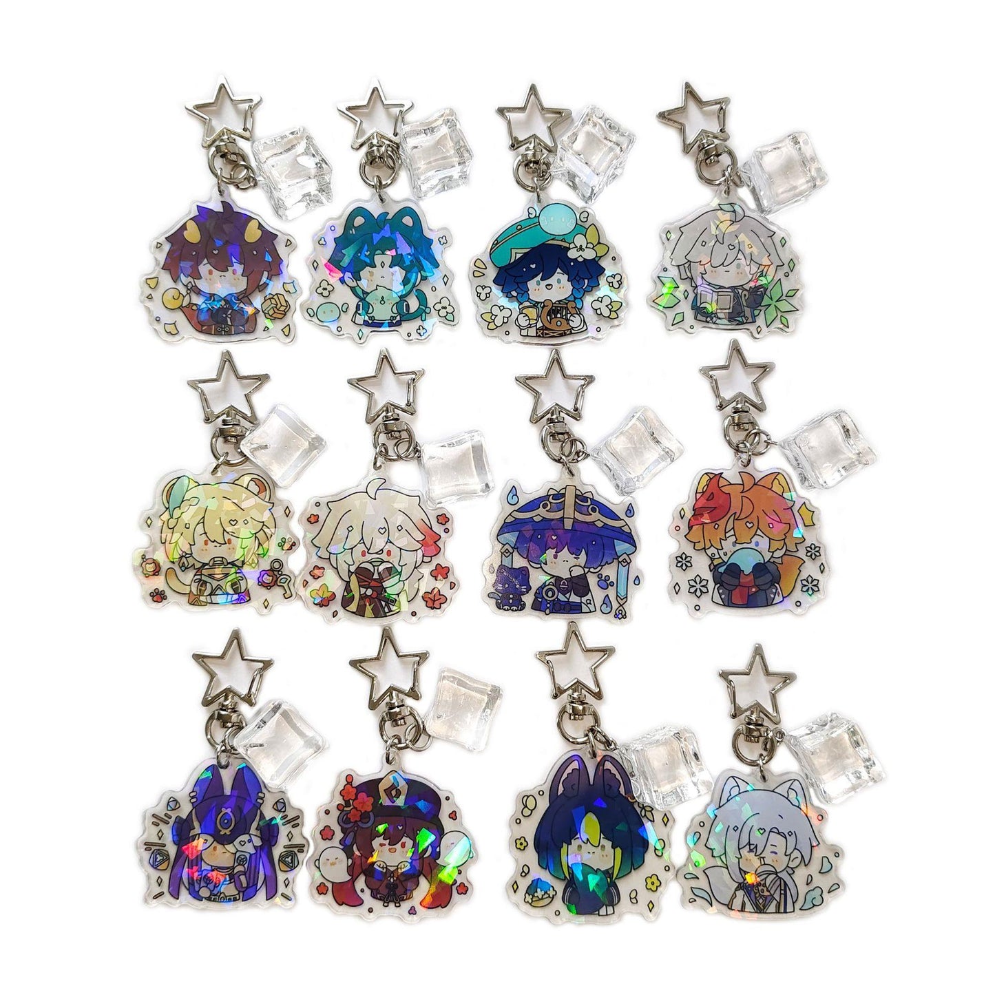 Genshin Shining Keychain