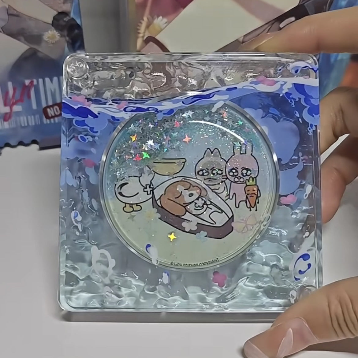 Badge Wave Display Board