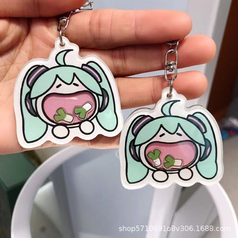 Miku Keychians cute