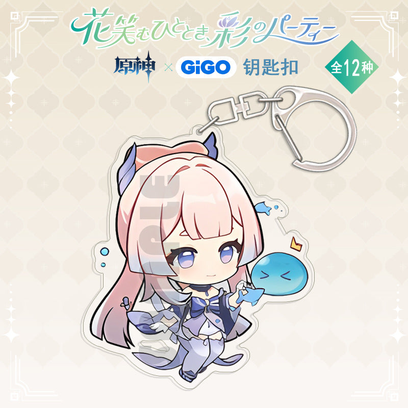 Genshin Impact Slime style Keychain, Yoimiya