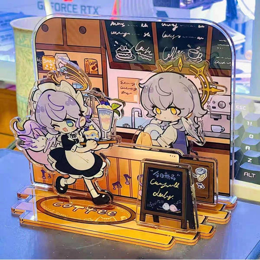 Honkai Star Rail game peripherals，Robin and Sunday cafe standing sign