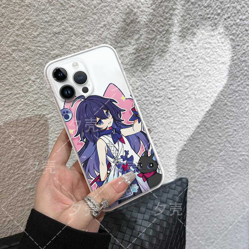Sliver Wolf and Seele phone case