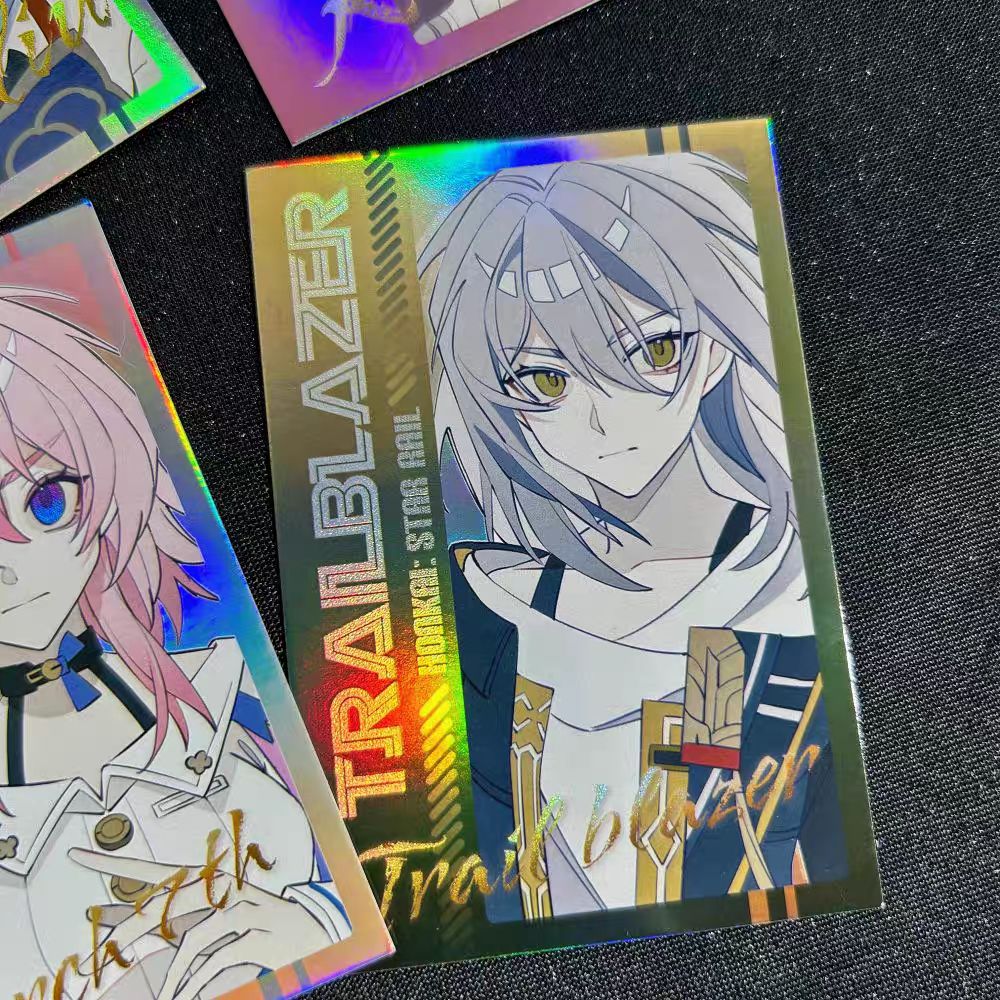 Honkai Star Rail peripherals Polaroid, staring type laser card