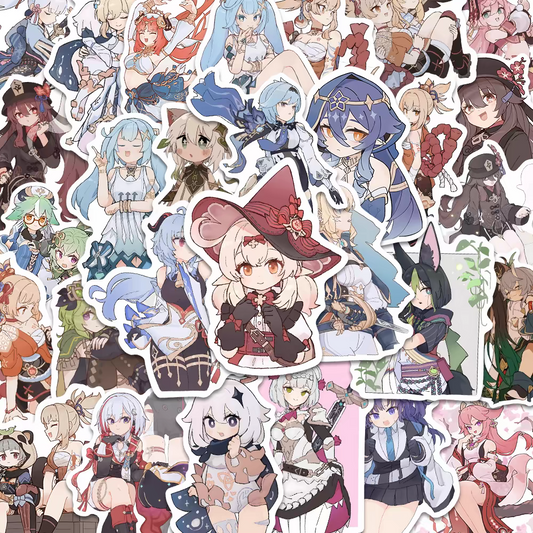 Genshin and Star rail Sticker