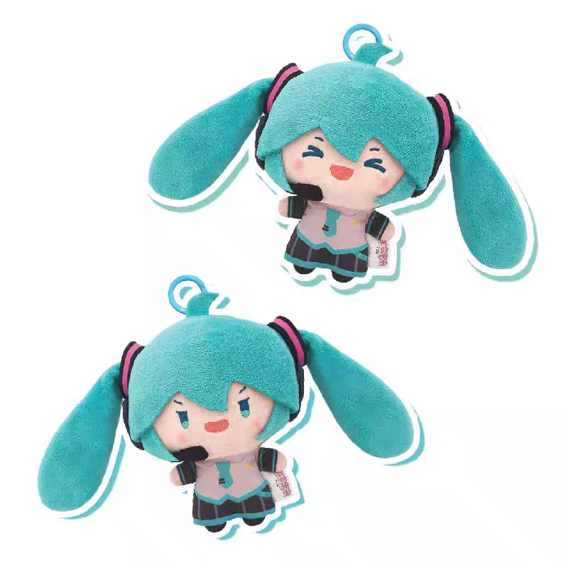Miku twin ponytails shaking puppet