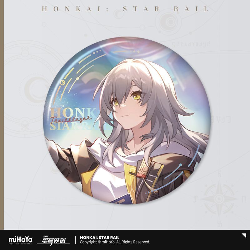 Honkai Star Rail Shining Badge, Firefly, Stelle, Caelus, Misha