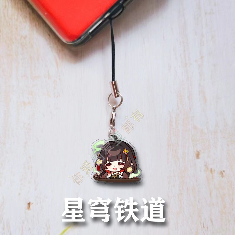 Honkai Star Rail Phone Strap, Feixiao, Yunli, Jiaoqiu, Lingsha