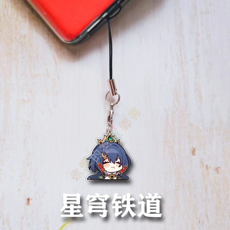 Honkai Star Rail Phone Strap, Feixiao, Yunli, Jiaoqiu, Lingsha
