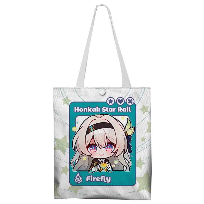 Honkai Star Rail Peripherals Canvas Bag, Firefly, Bronya