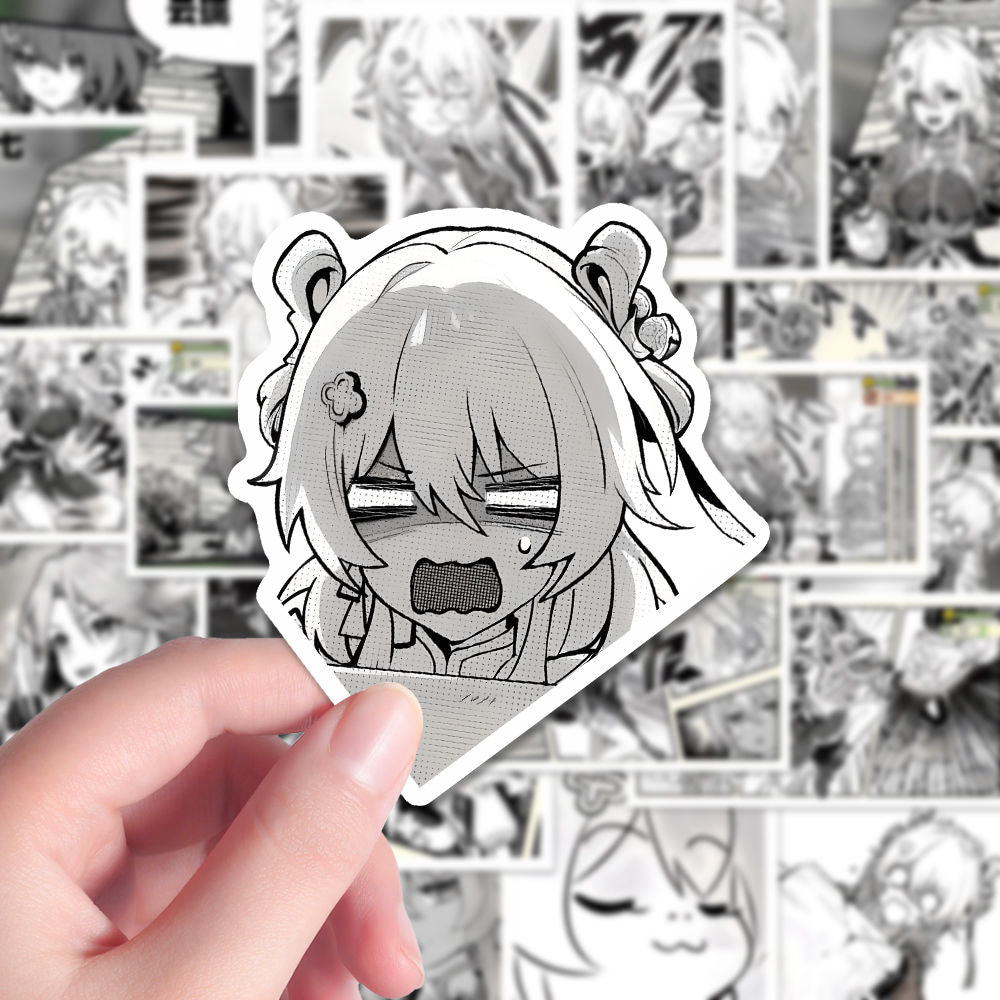 50 March 7th comics stickers