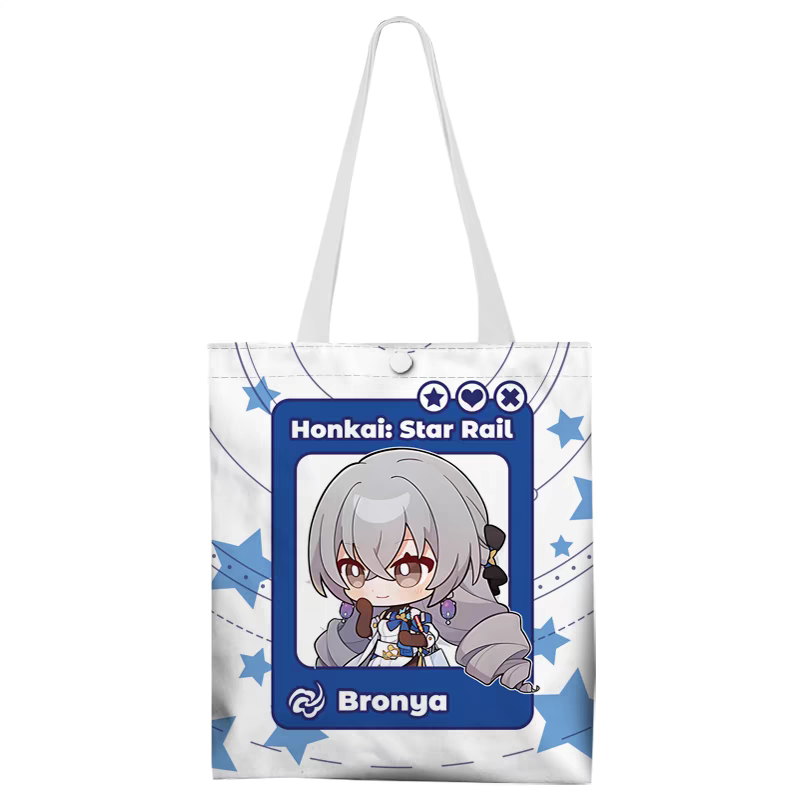 Honkai Star Rail Peripherals Canvas Bag, Firefly, Bronya