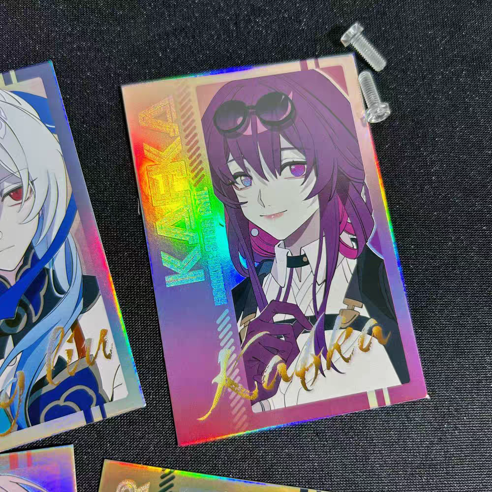 Honkai Star Rail peripherals Polaroid, staring type laser card